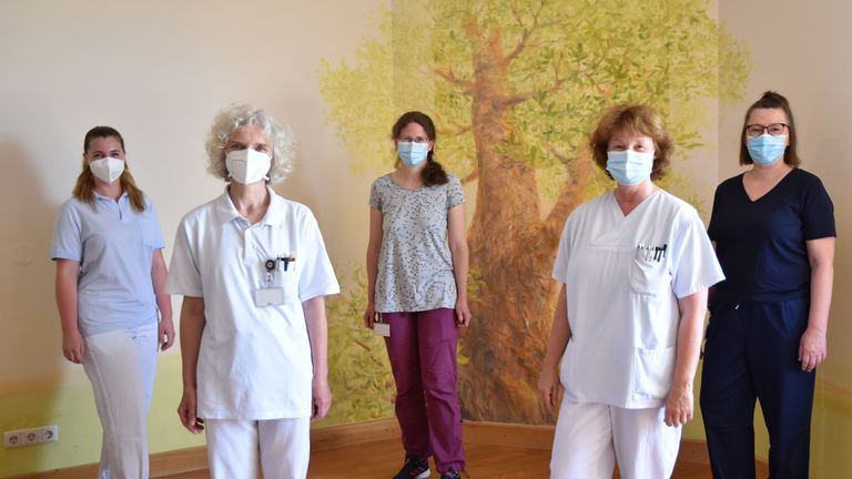 Zehn Jahre Palliativmedizin im Albertinen Krankenhaus - Teamfoto Zehn Jahre Palliativmedizin im Albertinen Krankenhaus - Teamfoto